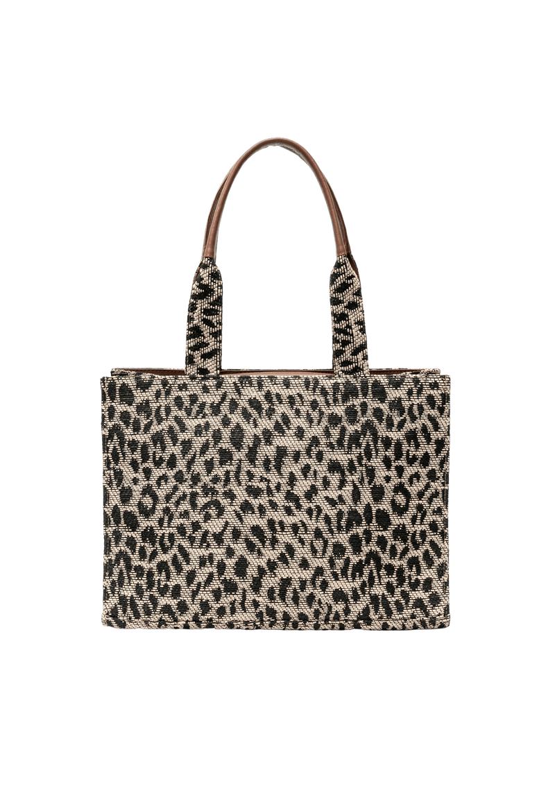 MAXI BOLSA TOTE LEOPARDO