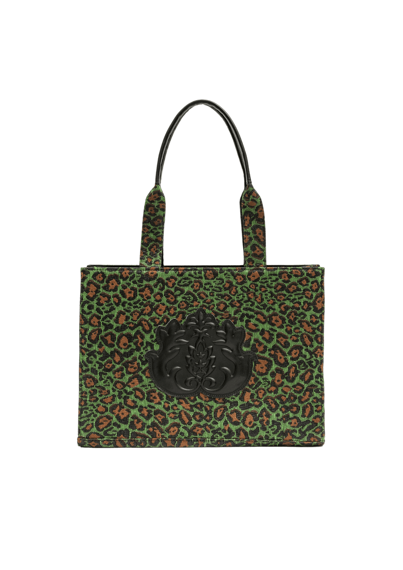 MAXI BOLSA TOTE LEOPARDO