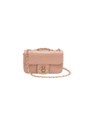 MINI BOLSA BAGUETE EM COURO NATURAL