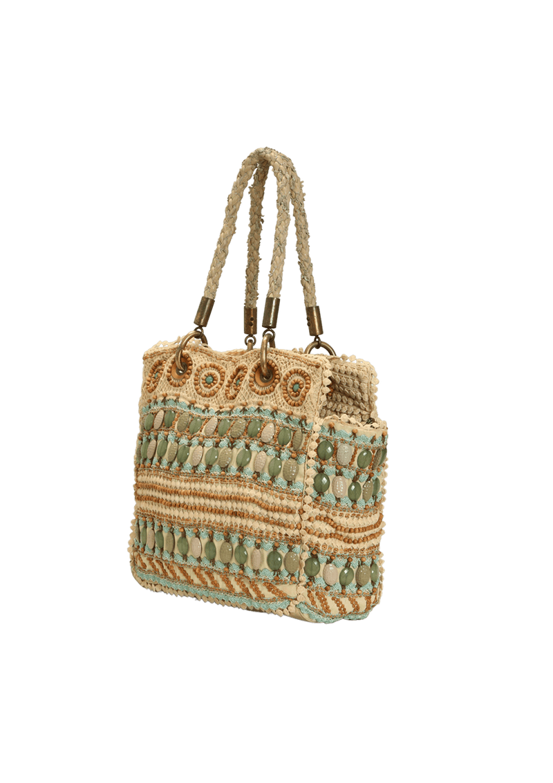 EMBROIDED TOTE BAG