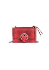 LIZARD PRINT BUCKLE BAG