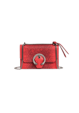 LIZARD PRINT BUCKLE BAG