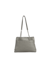 LEATHER CHAIN-LINK BAG