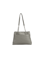 LEATHER CHAIN-LINK BAG