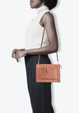 CLARISE LEONARD STREET CROCBODY BAG