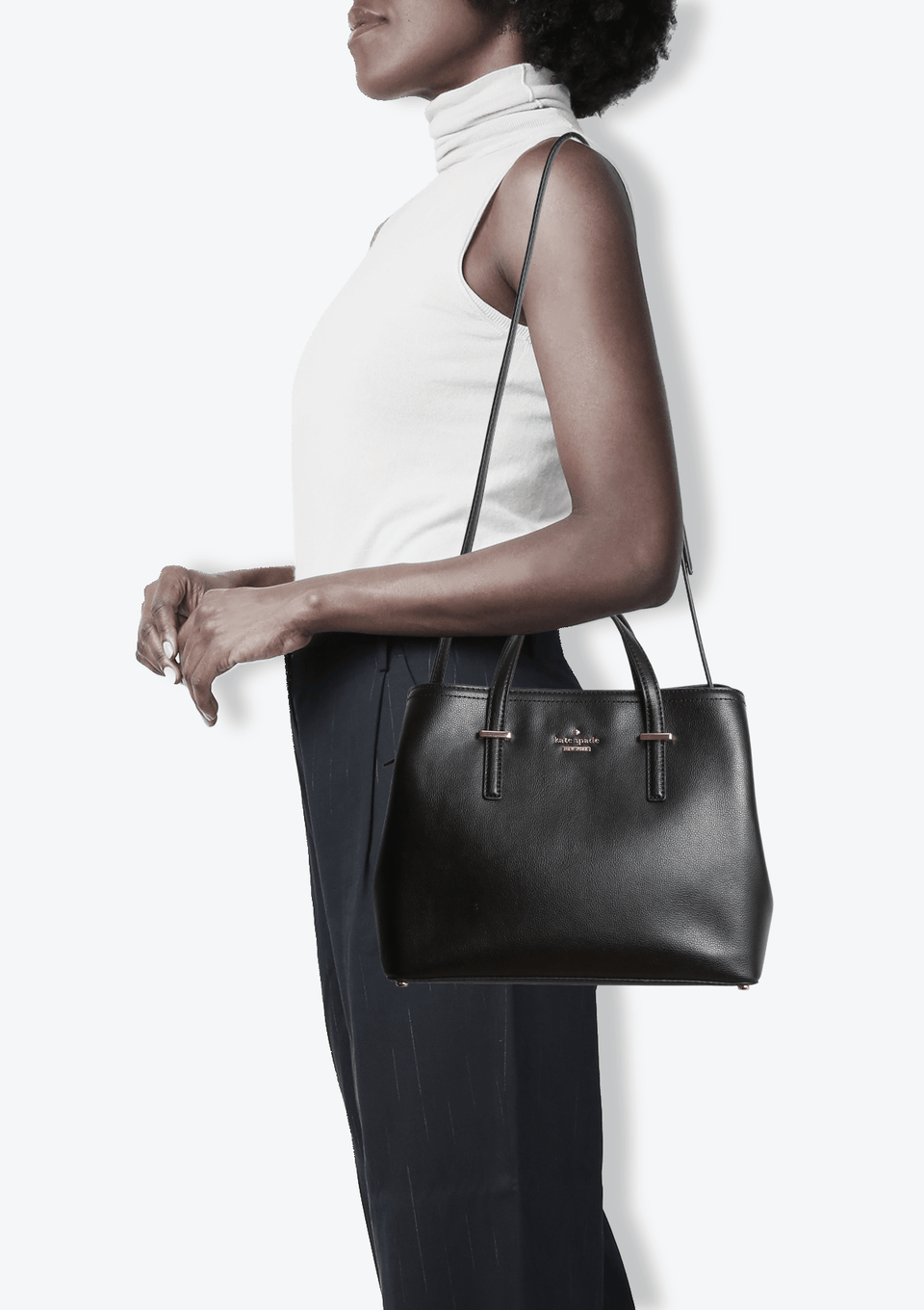 BOLSA KATE SPADE EVANGELIE PATTERSON DRIVE BAG PRETO ORIGINAL – Gringa