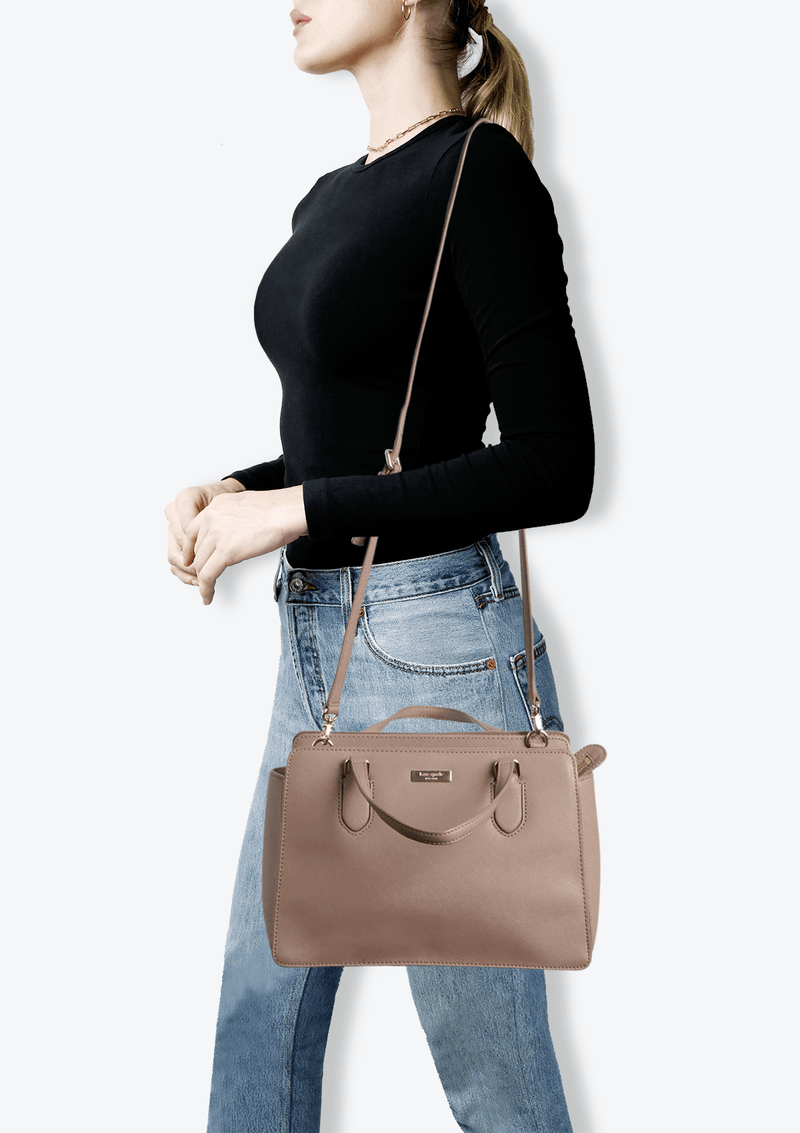 LAUREL WAY REESE SATCHEL BAG