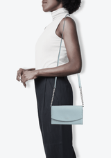 LEATHER CROSSBODY BAG