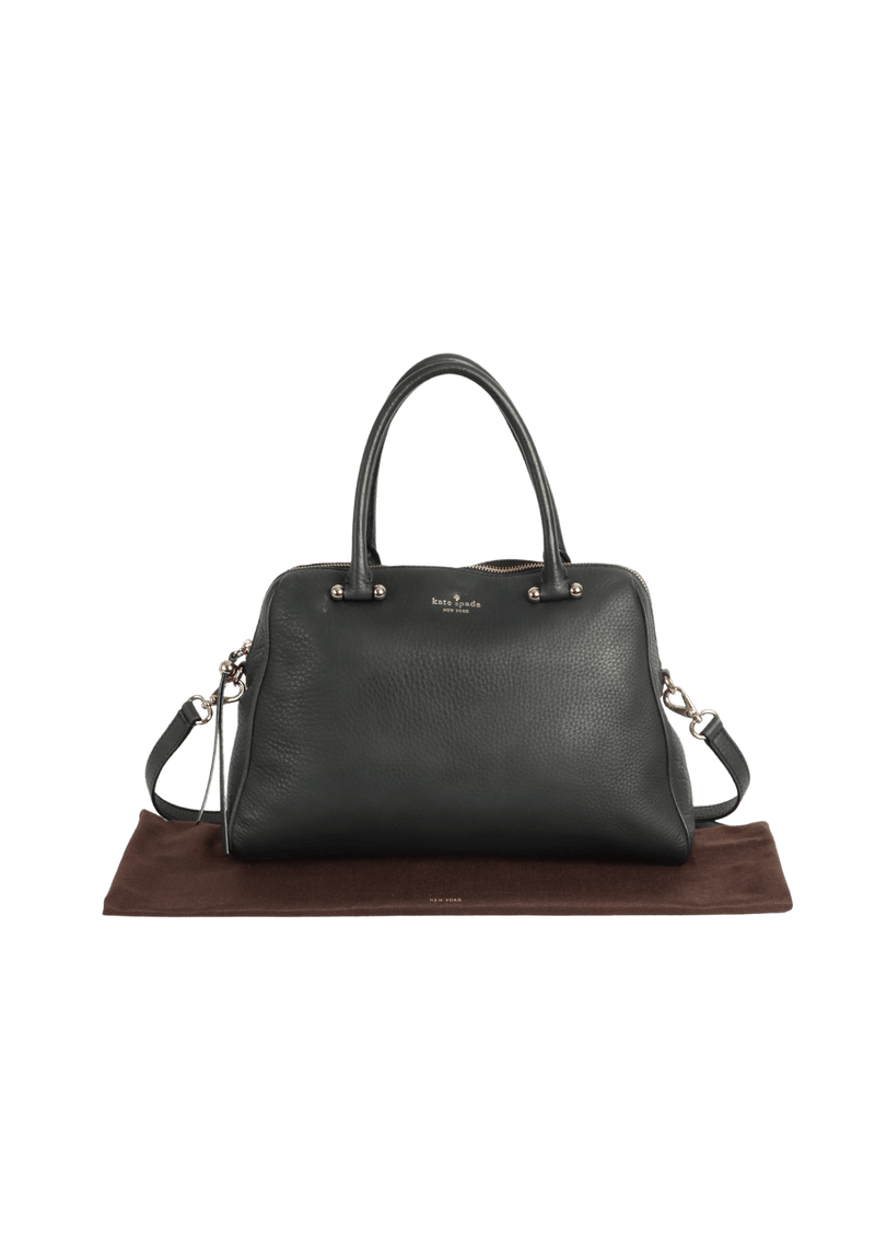 LEATHER SATCHEL BAG