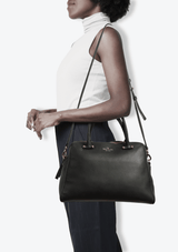 LEATHER SATCHEL BAG