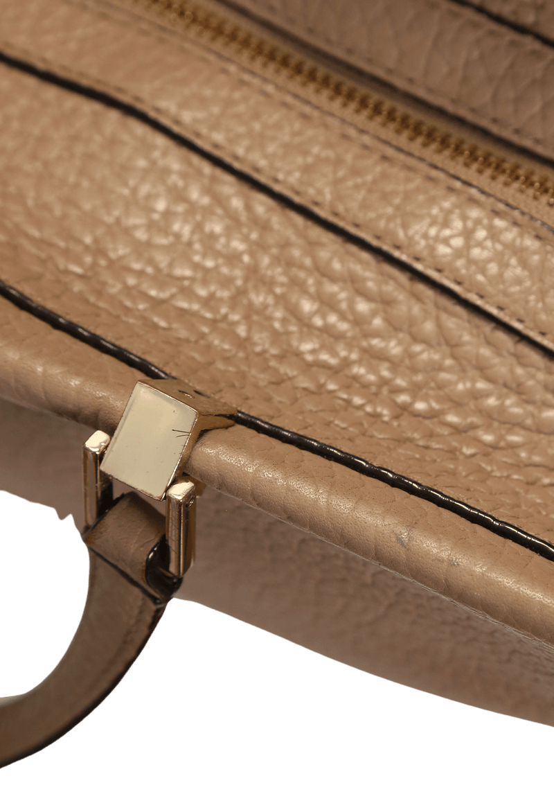 LEATHER SATCHEL BAG