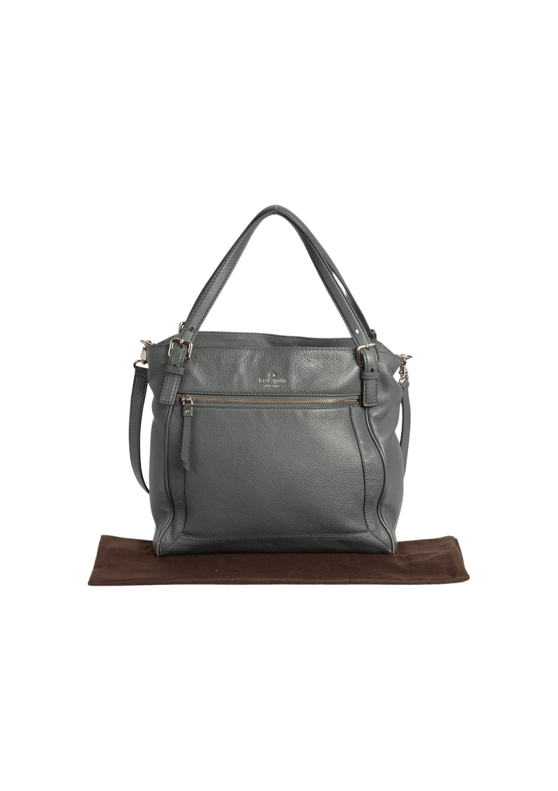 LEATHER SATCHEL BAG