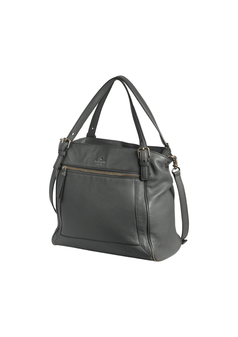 LEATHER SATCHEL BAG