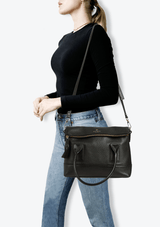 LEATHER SATCHEL BAG