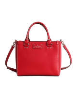 LEATHER SATCHEL BAG