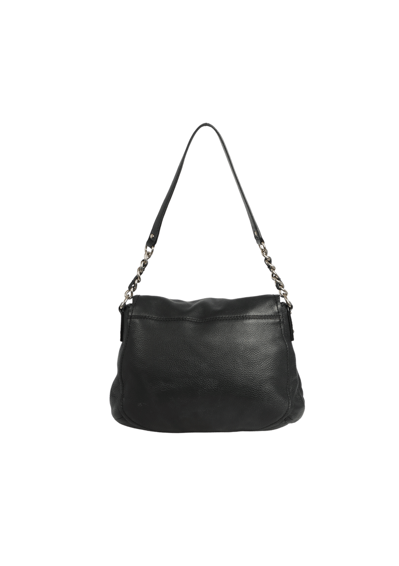 LEATHER SHOULDER BAG