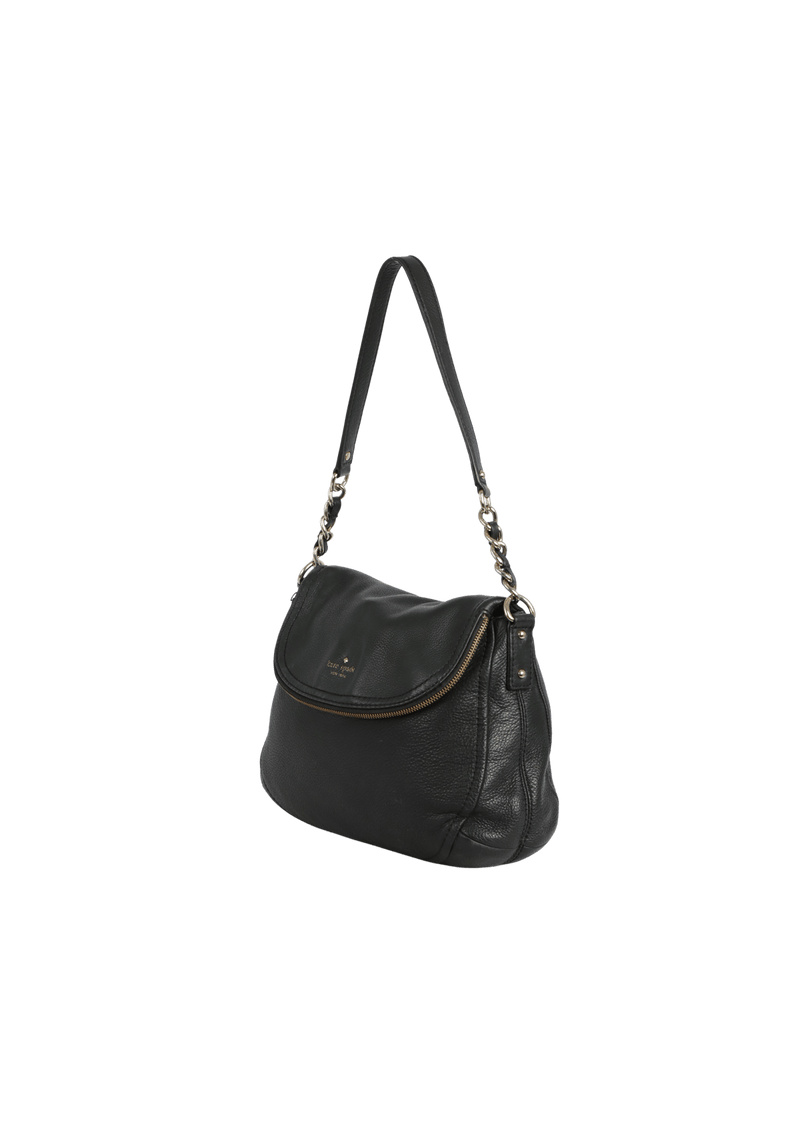 LEATHER SHOULDER BAG