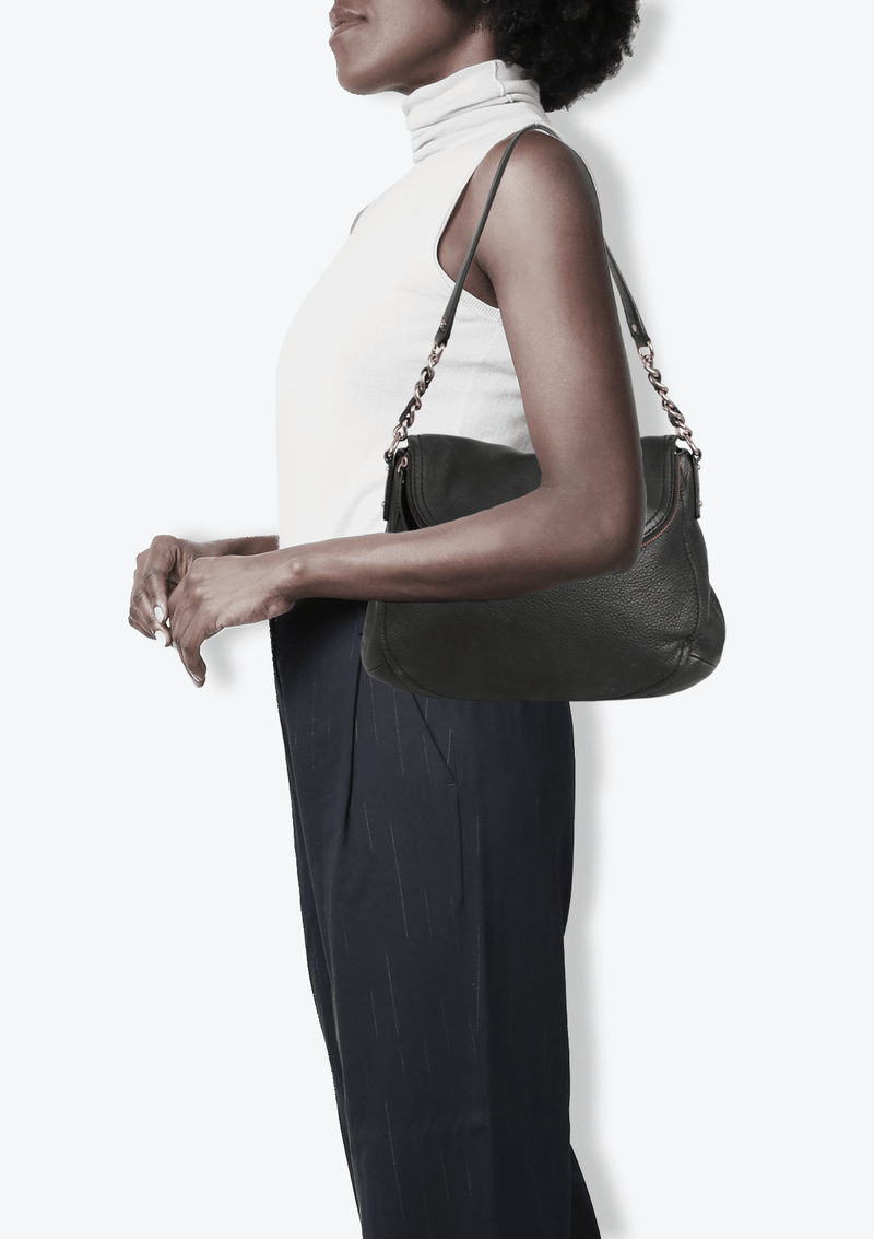 LEATHER SHOULDER BAG