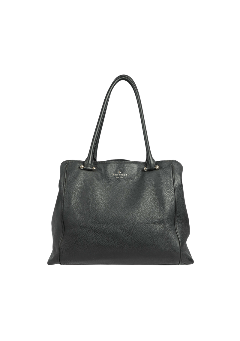 LEATHER TOTE BAG