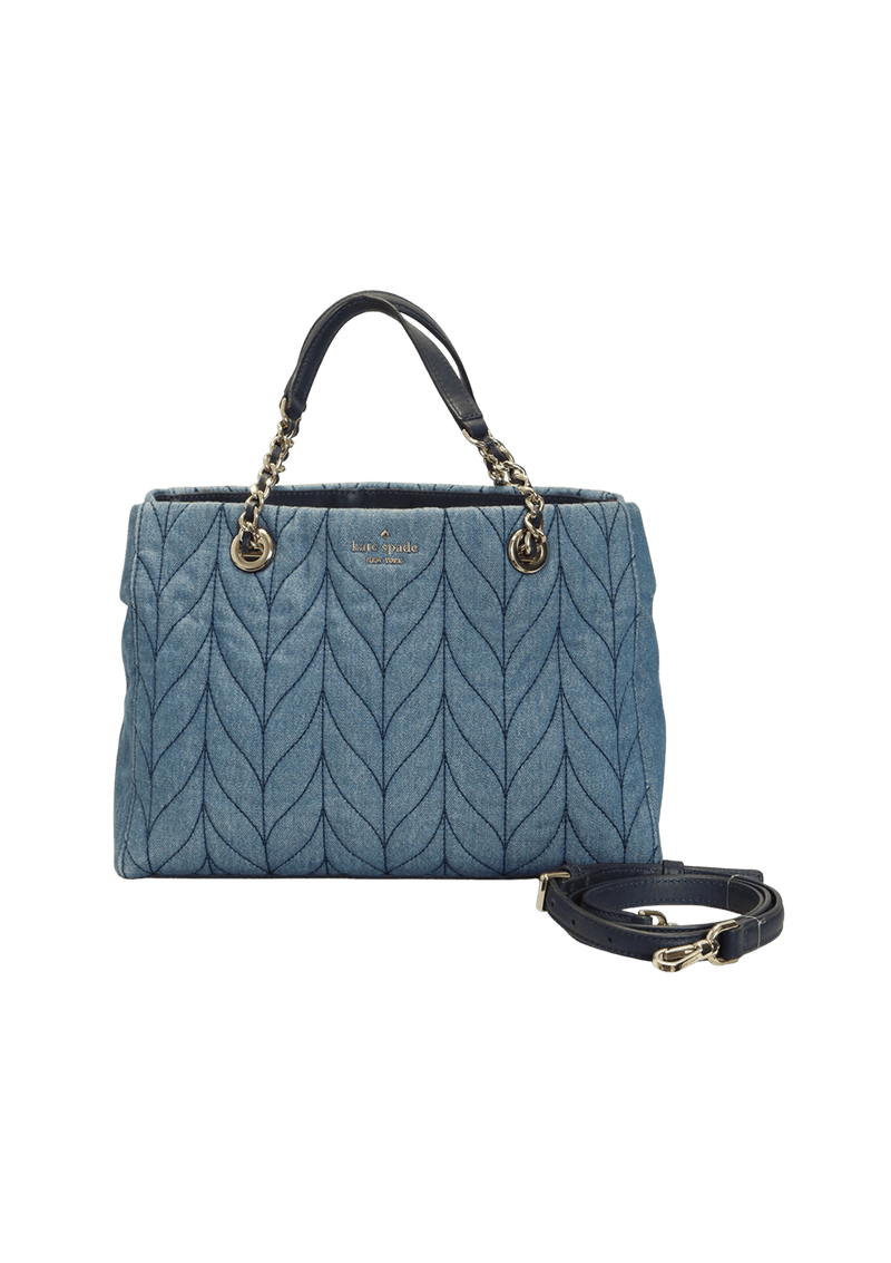 BOLSA KATE SPADE MEENA BRIAR LANE DENIM AZUL ORIGINAL Gringa