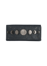 MOON PHASE LEATHER CLUTCH
