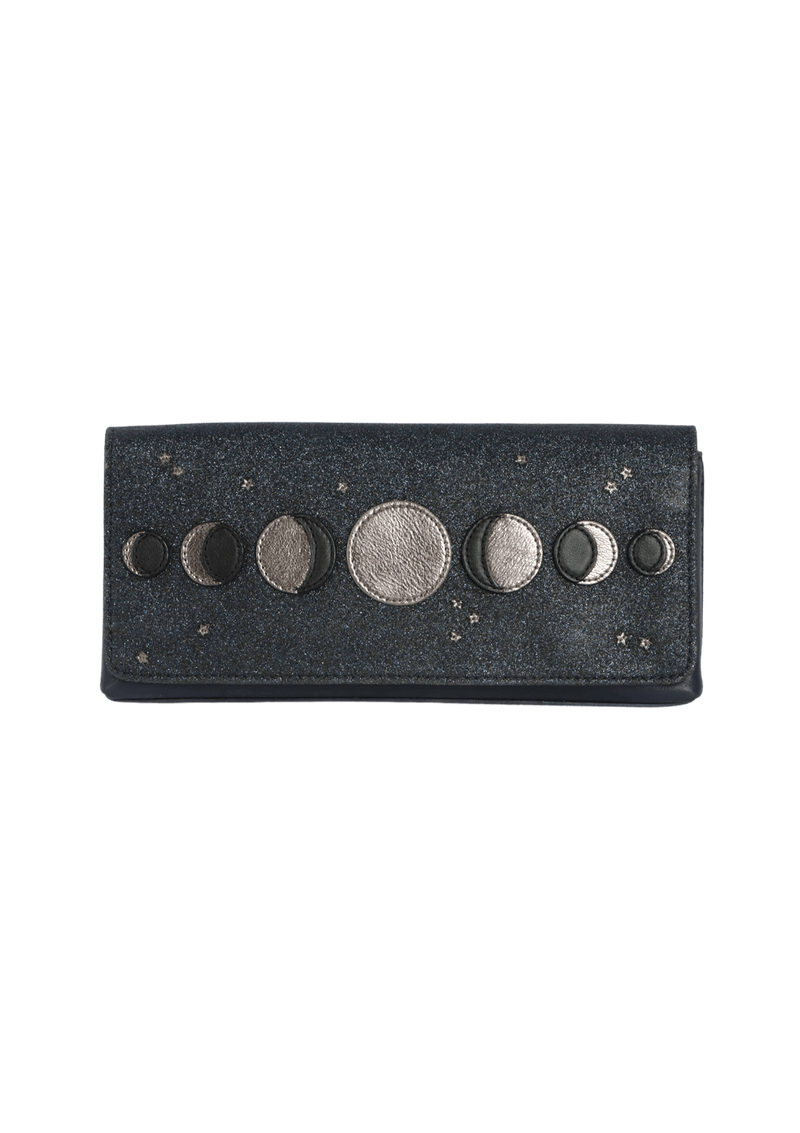 MOON PHASE LEATHER CLUTCH