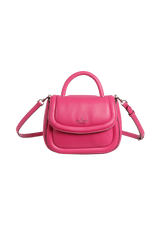 PUFFY TOP SATCHEL BAG