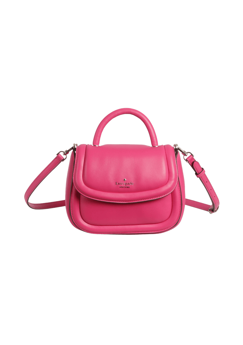 PUFFY TOP SATCHEL BAG