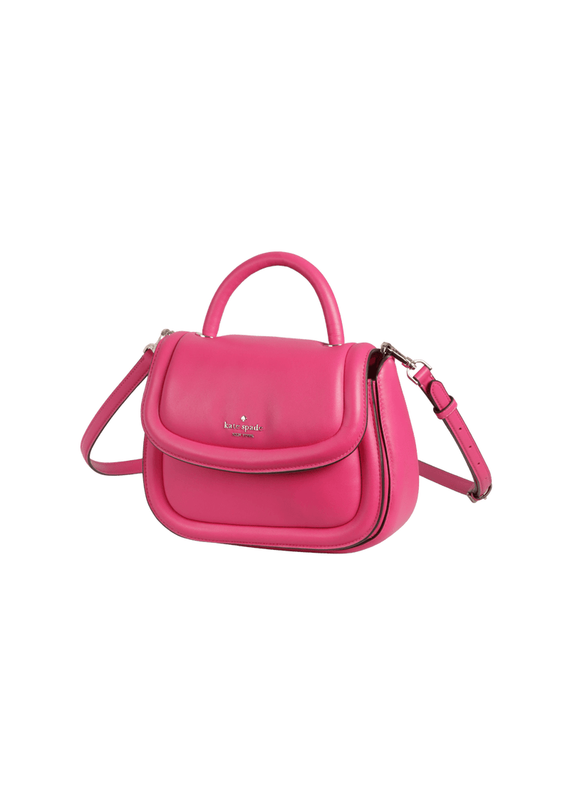 PUFFY TOP SATCHEL BAG