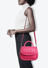 PUFFY TOP SATCHEL BAG