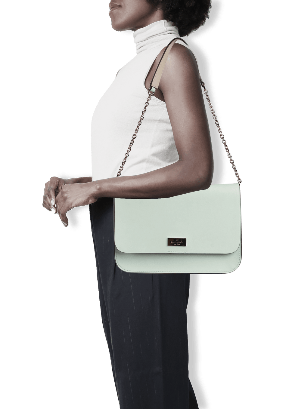 BOLSA KATE SPADE PUTNAM DRIVE LIZZ SHOULDER BAG VERDE ORIGINAL