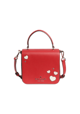 STACI SQUARE HEART BAG
