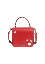 STACI SQUARE HEART BAG