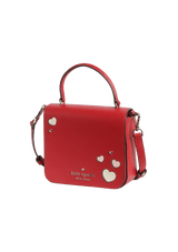 STACI SQUARE HEART BAG