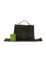 SUEDE CROSSBODY BAG