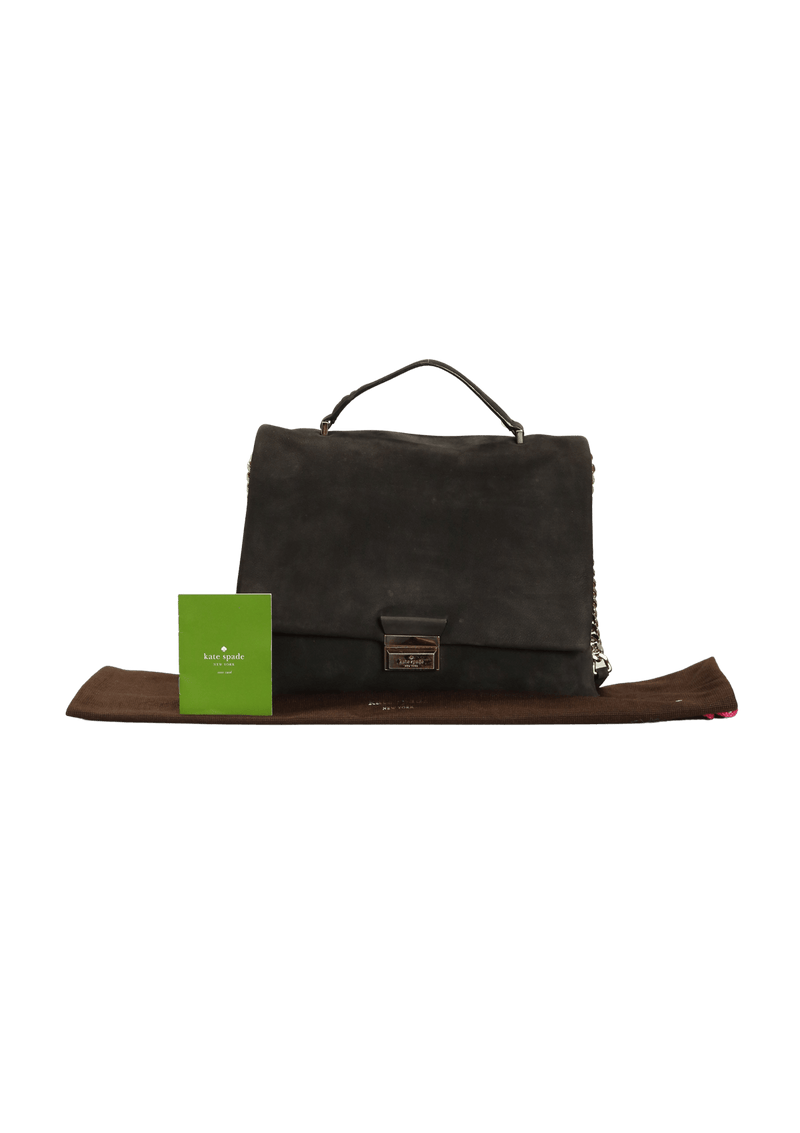 SUEDE CROSSBODY BAG