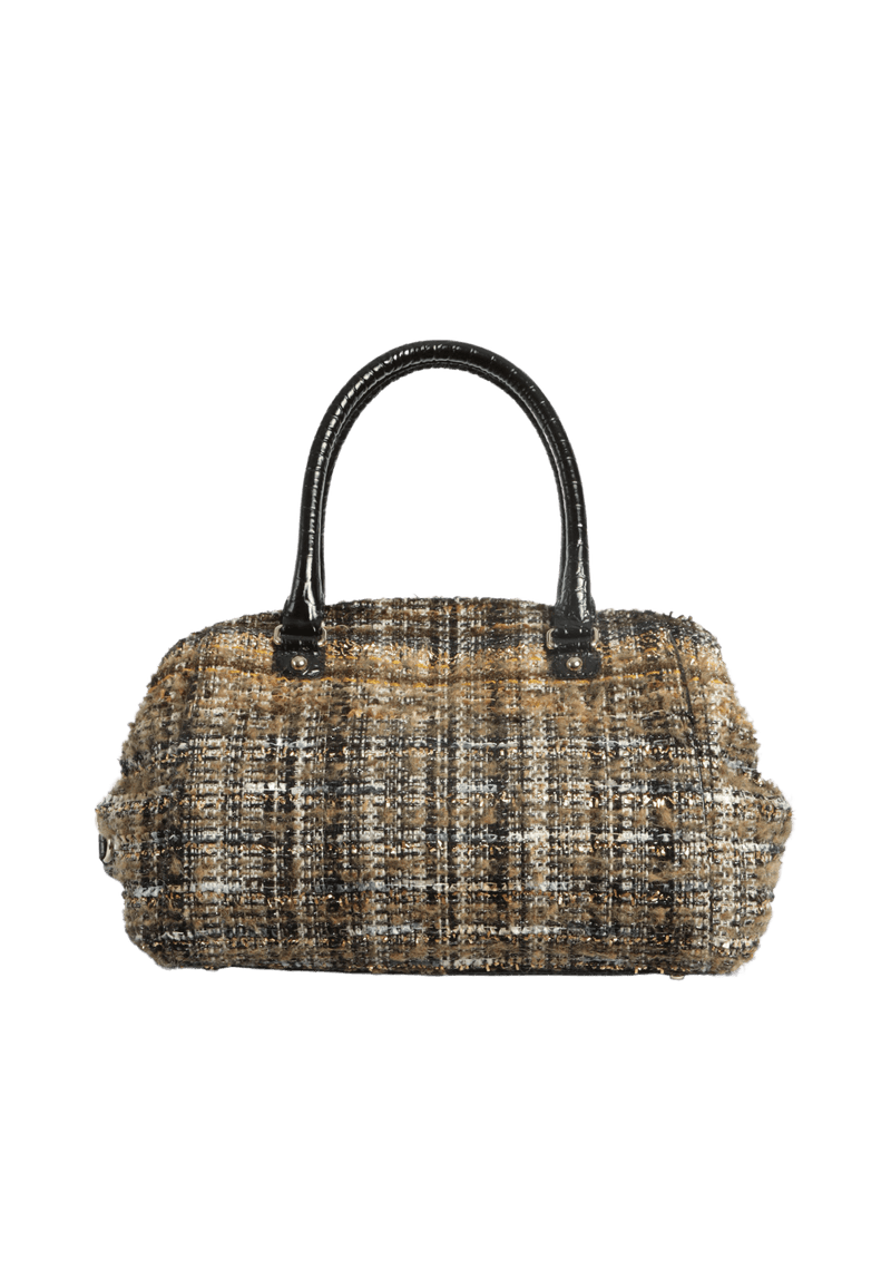 TWEED SATCHEL BAG