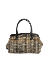 TWEED SATCHEL BAG