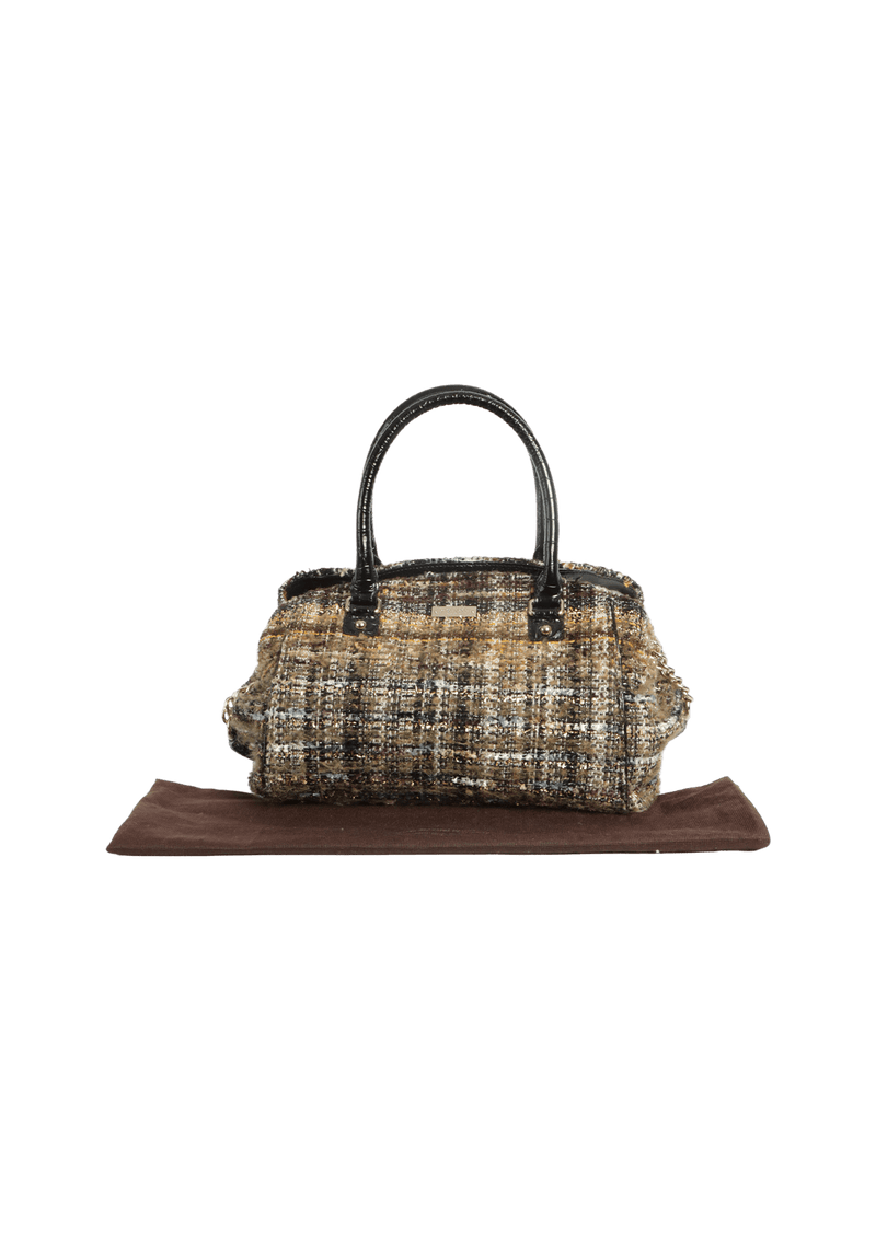 TWEED SATCHEL BAG