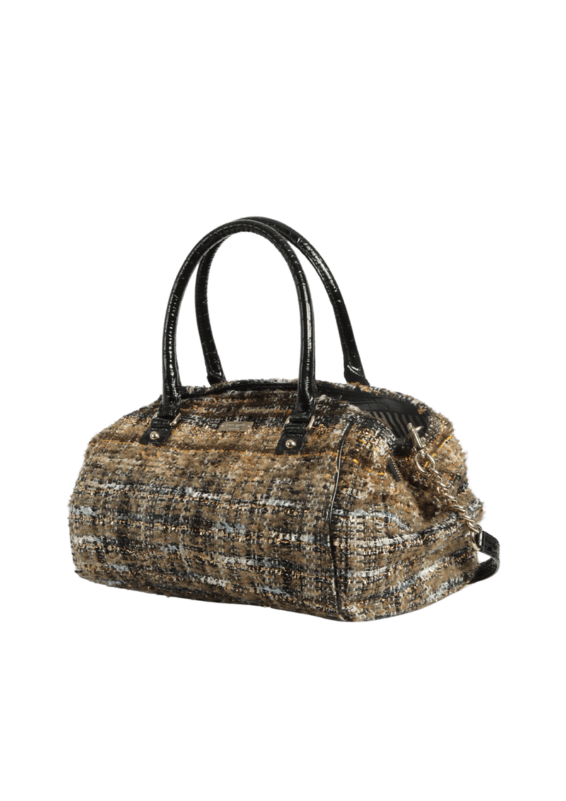 TWEED SATCHEL BAG