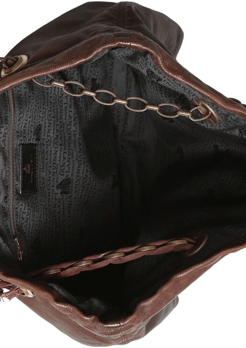 LARGE AMALIA EMBOSSED BAG