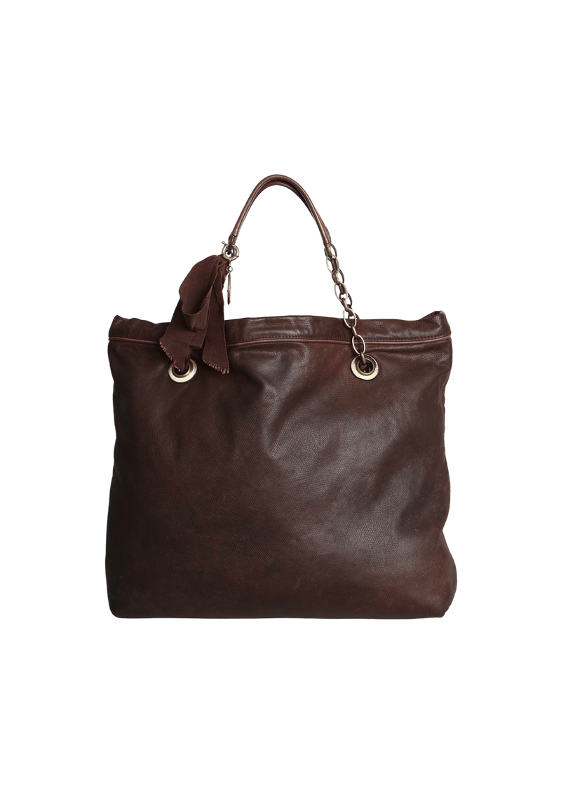 LARGE AMALIA EMBOSSED BAG