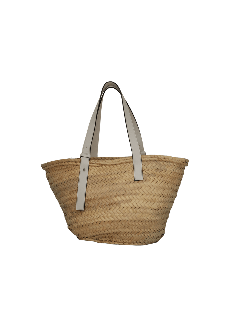 RAFFIA BASKET BAG