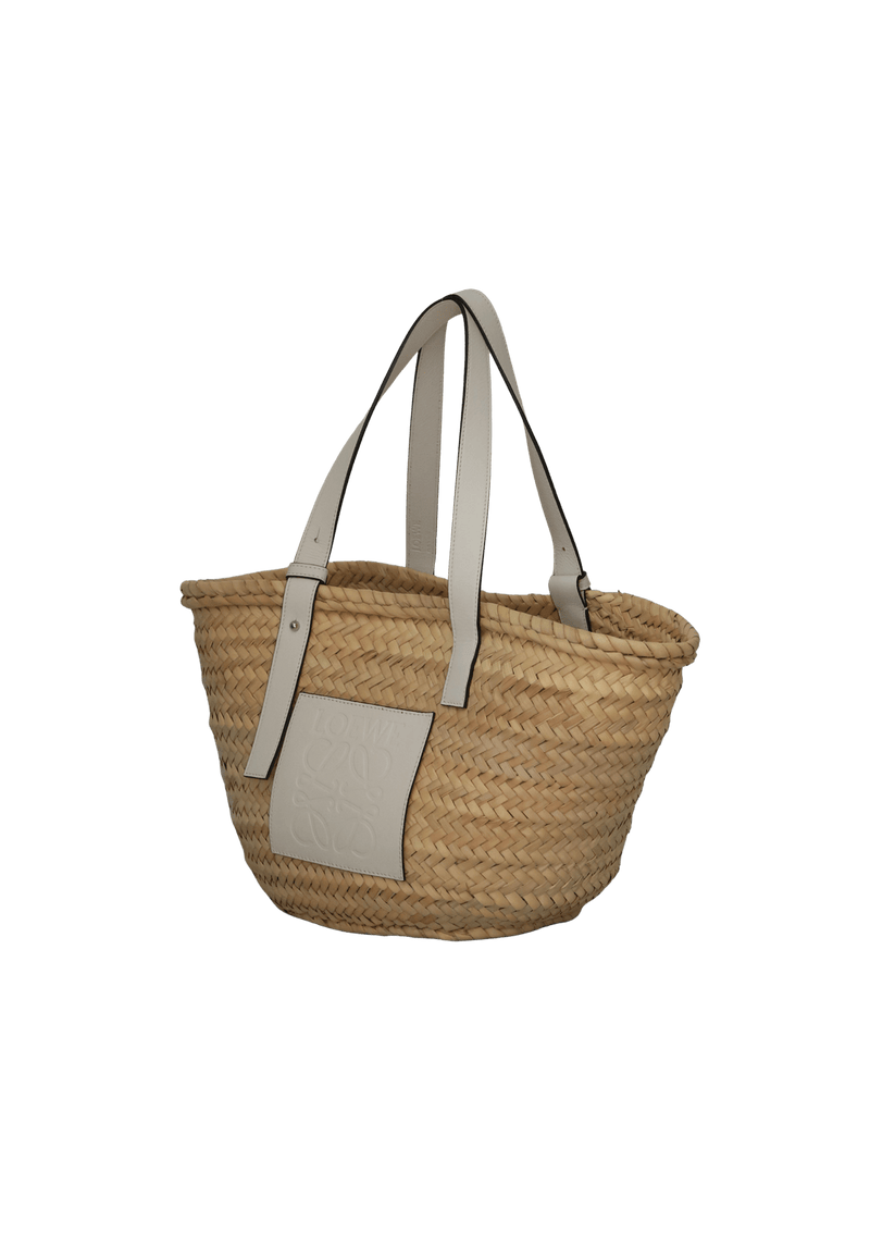 RAFFIA BASKET BAG