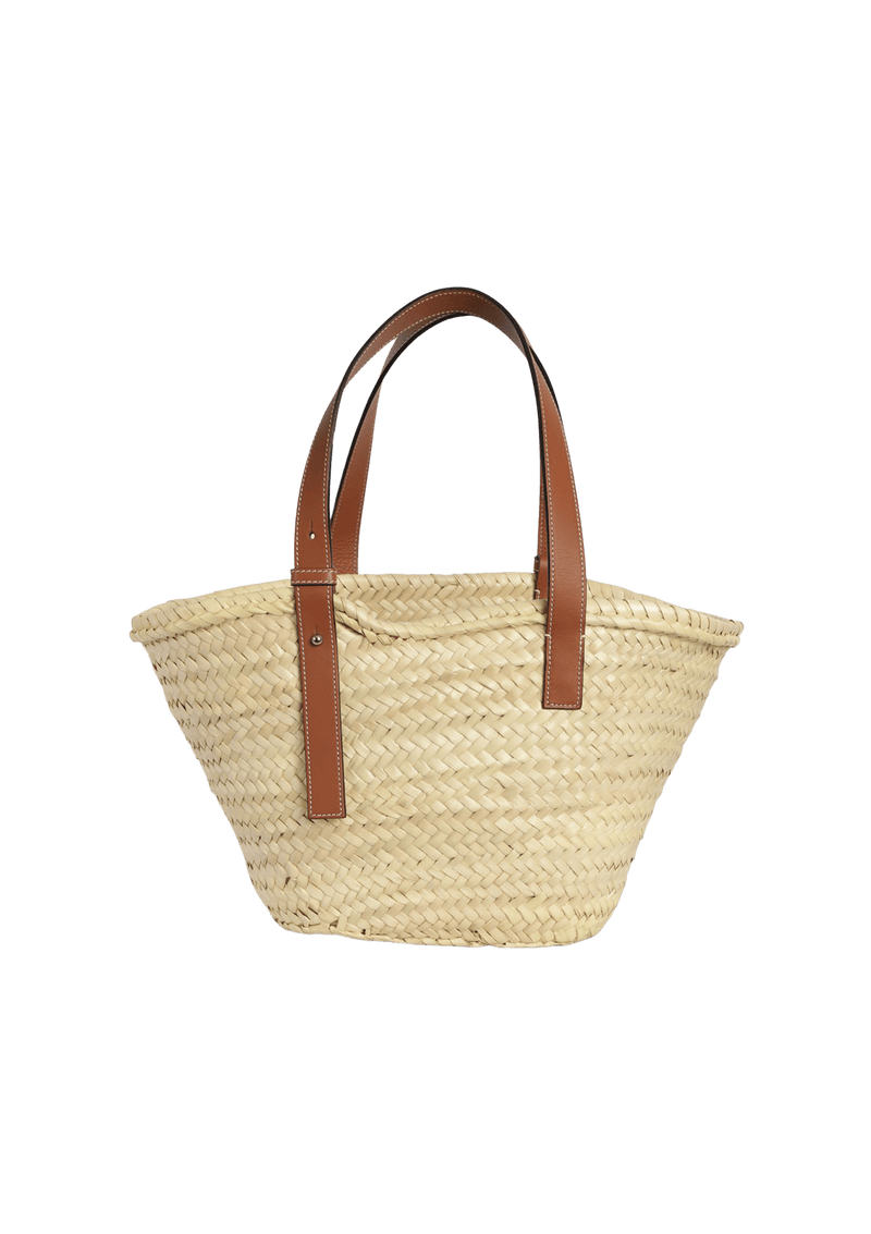 RAFFIA BASKET BAG