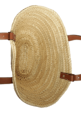 RAFFIA BASKET BAG