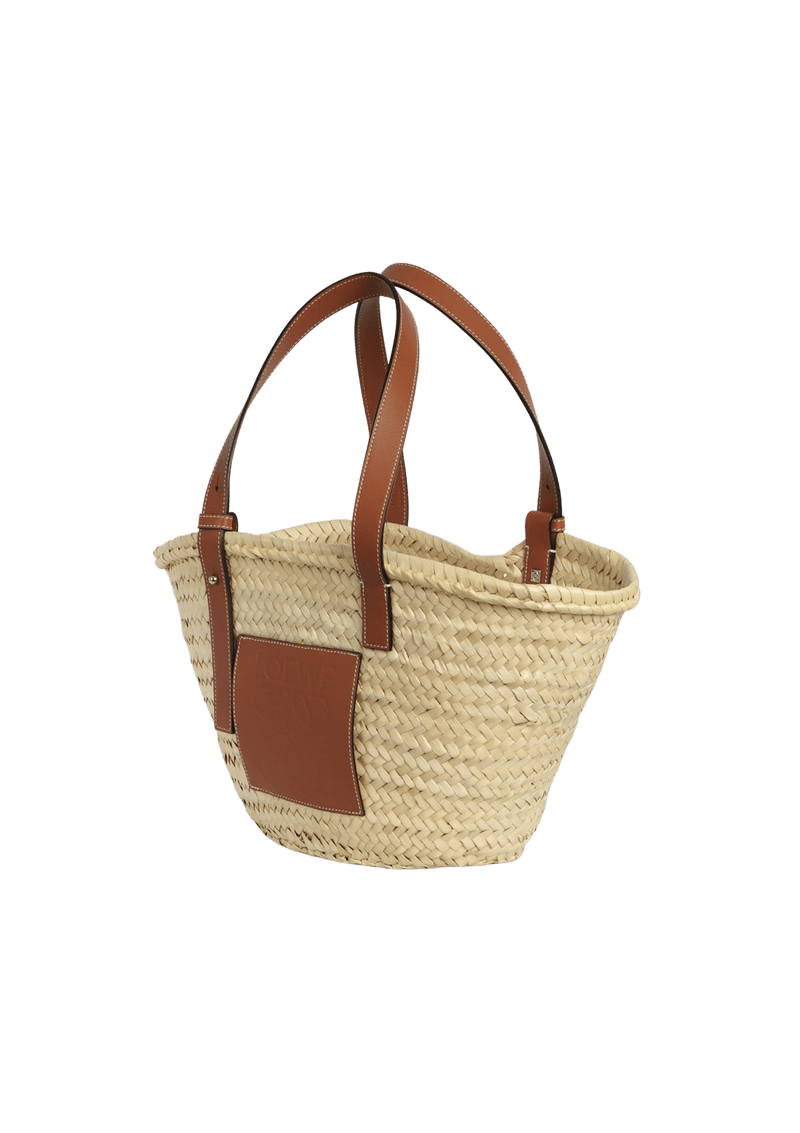 RAFFIA BASKET BAG