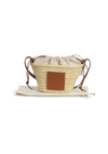 RAFFIA BASKET BAG