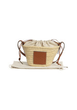 RAFFIA BASKET BAG