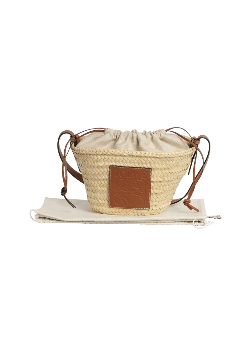 RAFFIA BASKET BAG